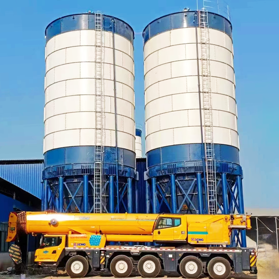 1000Tons Bolted Cement Silo
