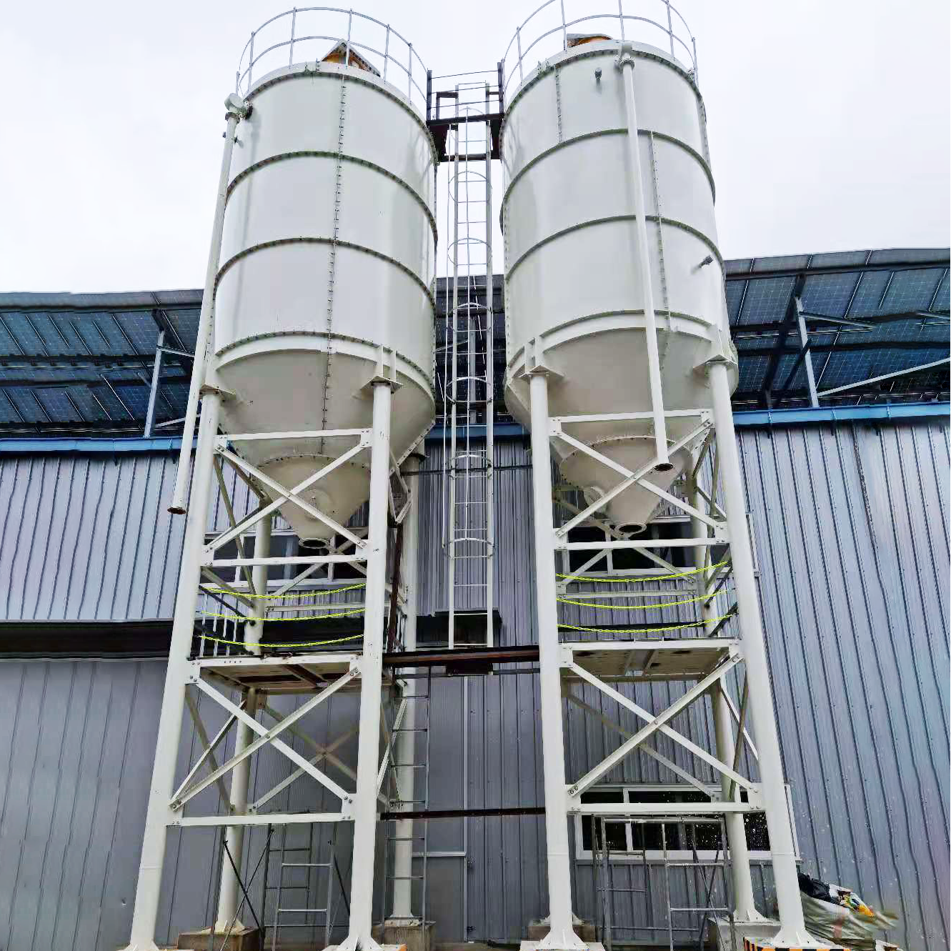 50,75Tons Cement factory use Bolted Cement Silo