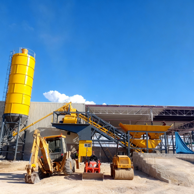 YHZS35-40 Portable Concrete Batching Plant