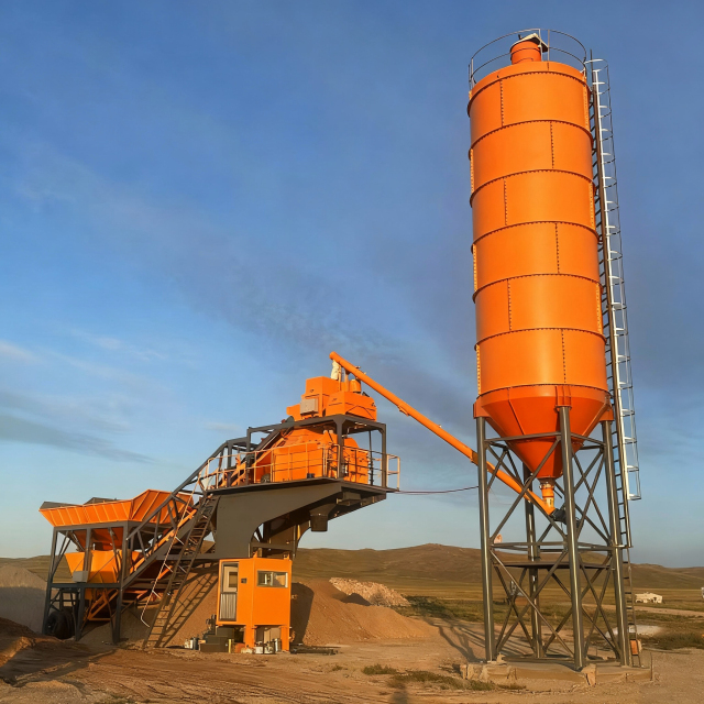 YHZS90 Mobile Concrete Batching Plant