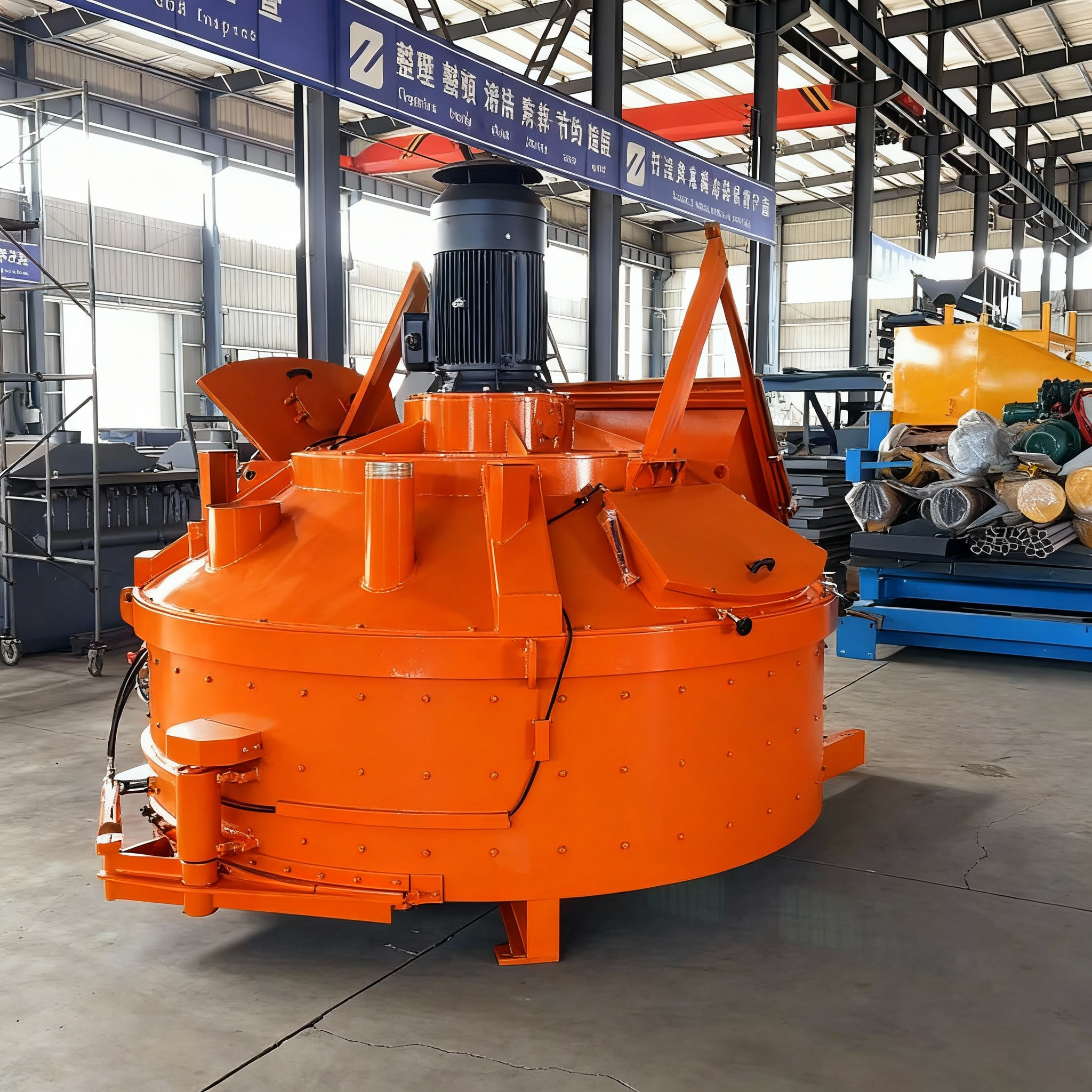 Vertical shaft mixer 1.5 cubic