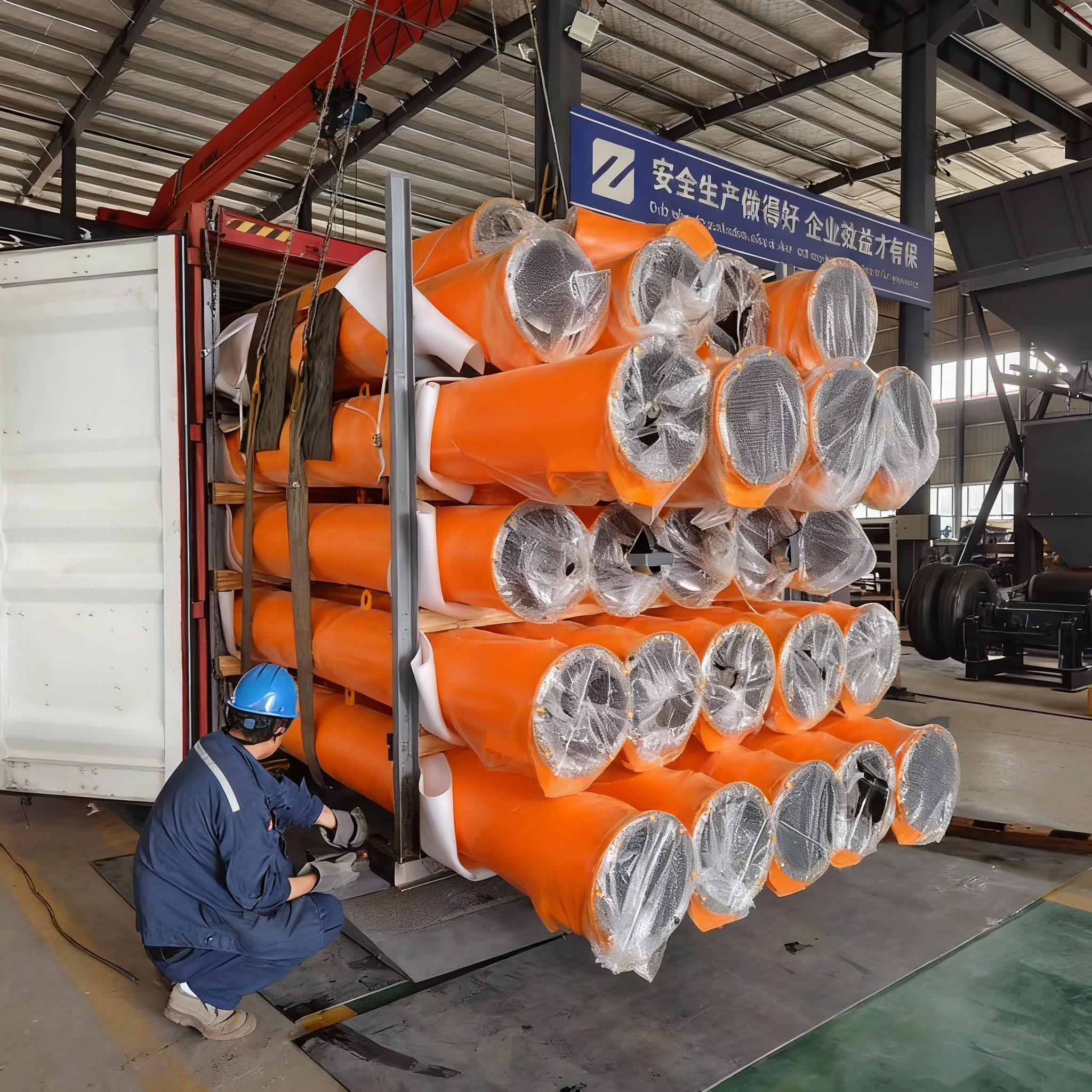 Dia219mm, Length9m, Screw conveyor