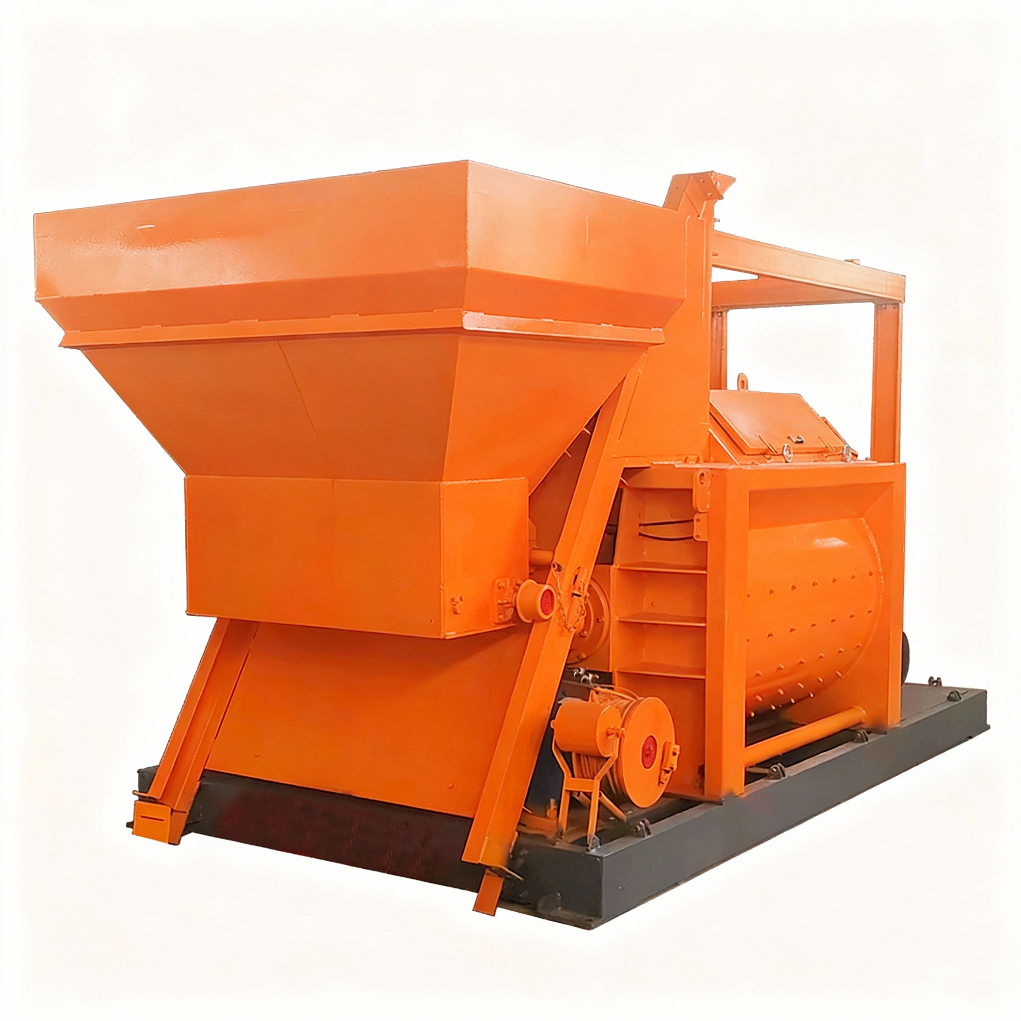 1CUBIC, 1.5CUBIC Twin Shaft Concrete Mixer