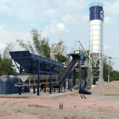 HLS50， 1CUBIC METERS MIXER， Concrete Mixing Plant