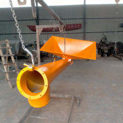 Screw Conveyor With Cement Loading  Hopper
