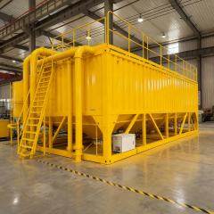 60Tons Container Model Horizontal cement silo