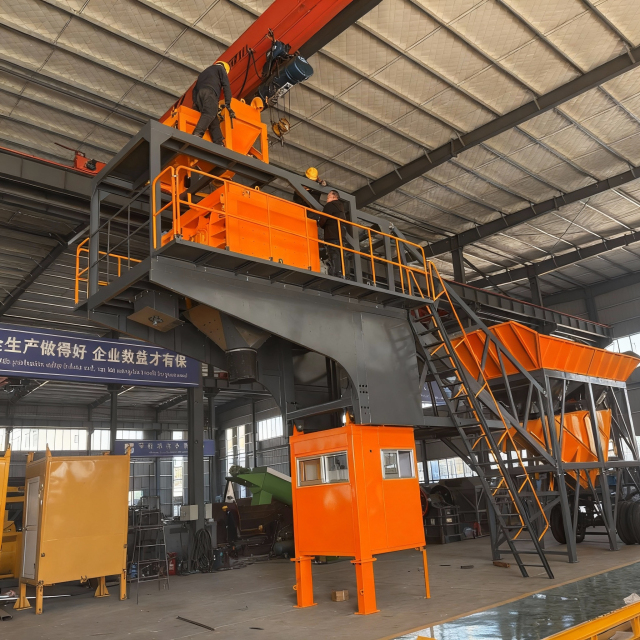 YHZS50-60 Portable Concrete Batching Plant