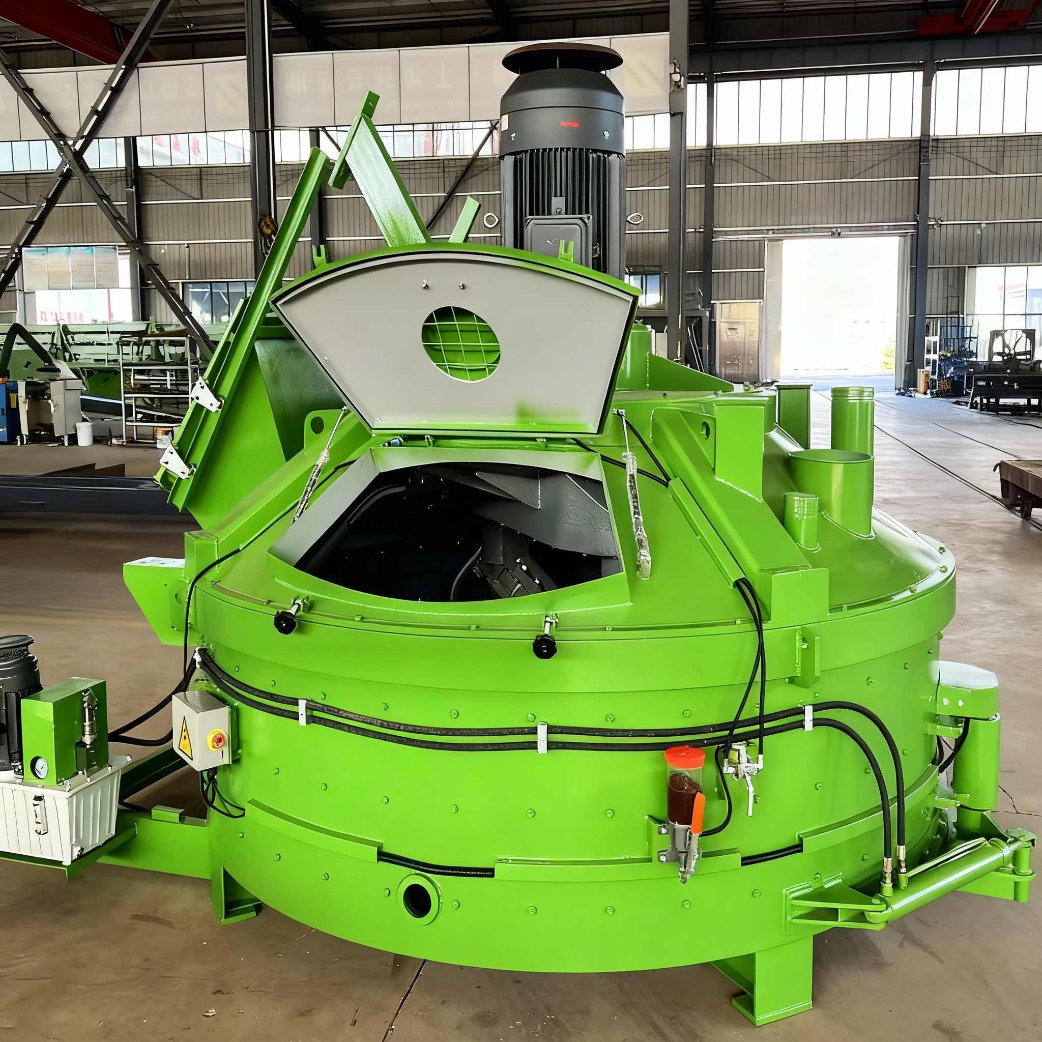 1500L Precast concrete mixing plant use Concrete mixer