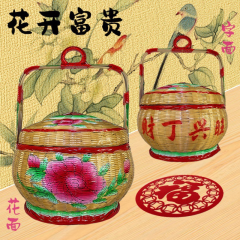 Peony,Content "财丁兴旺"