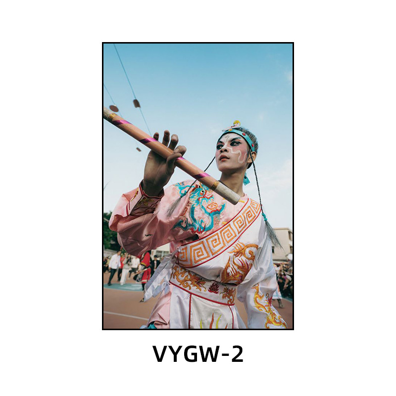 Chaoshan Ying Song and Dance Decoration Painting Restaurant Restaurant Private Rooms Ethnic Characteristics Traditional Culture Hanging Paintings Murals