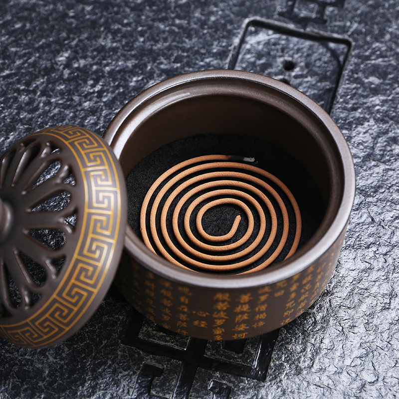 Cloisonne dish incense burner