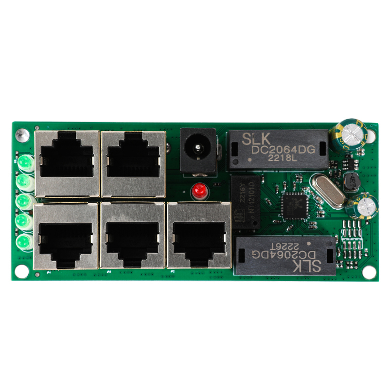 5-port 100Mbps industrial switch module