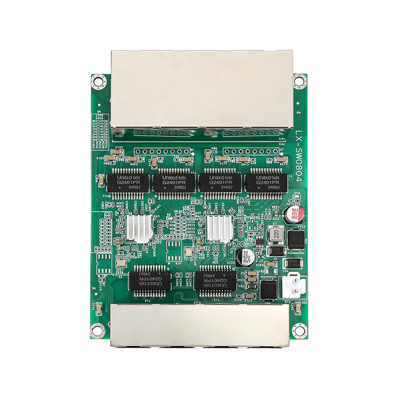 12-port 100Mbps switch module