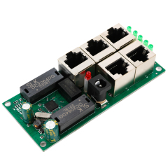 5-port 100Mbps industrial switch module
