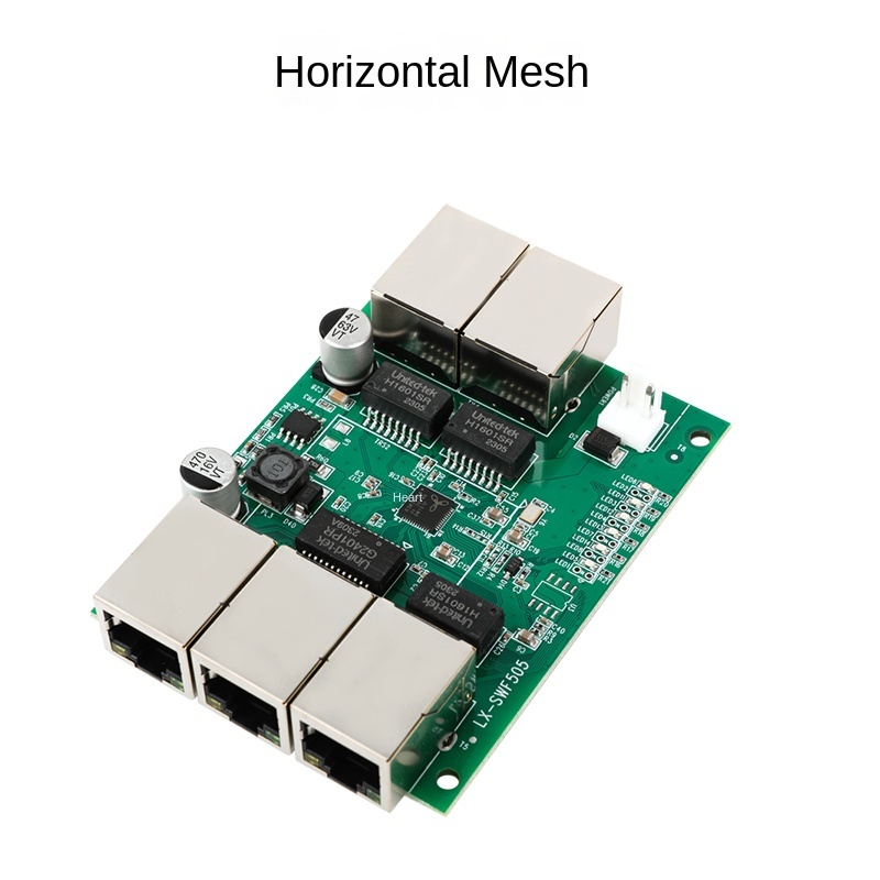 Domestic standard POE switch module
