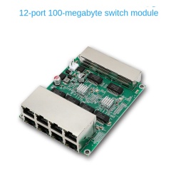 12 port 100Mbps switch module