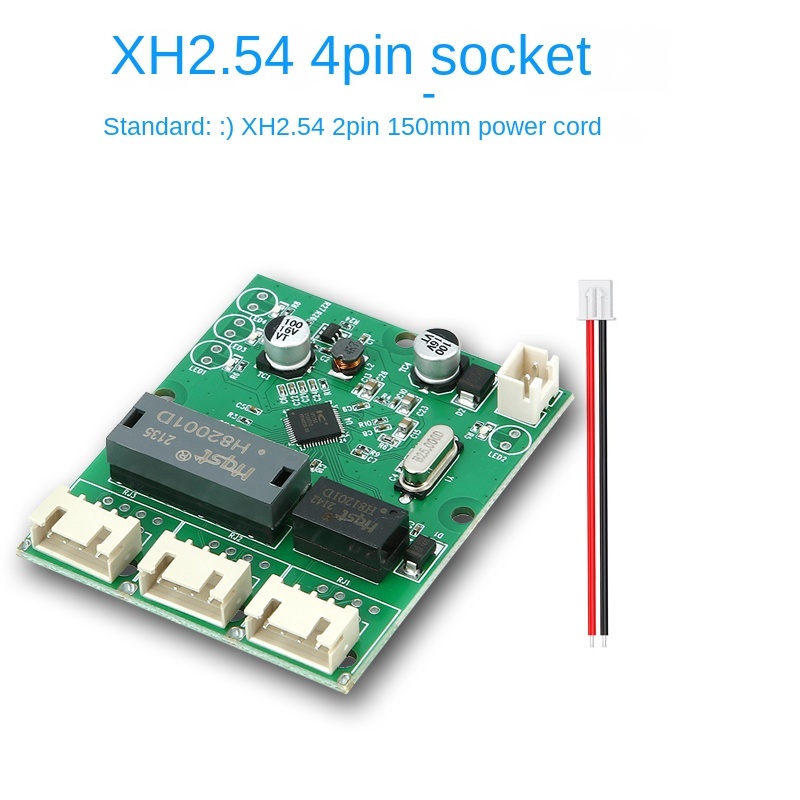 3-port 100Mbps switch module
