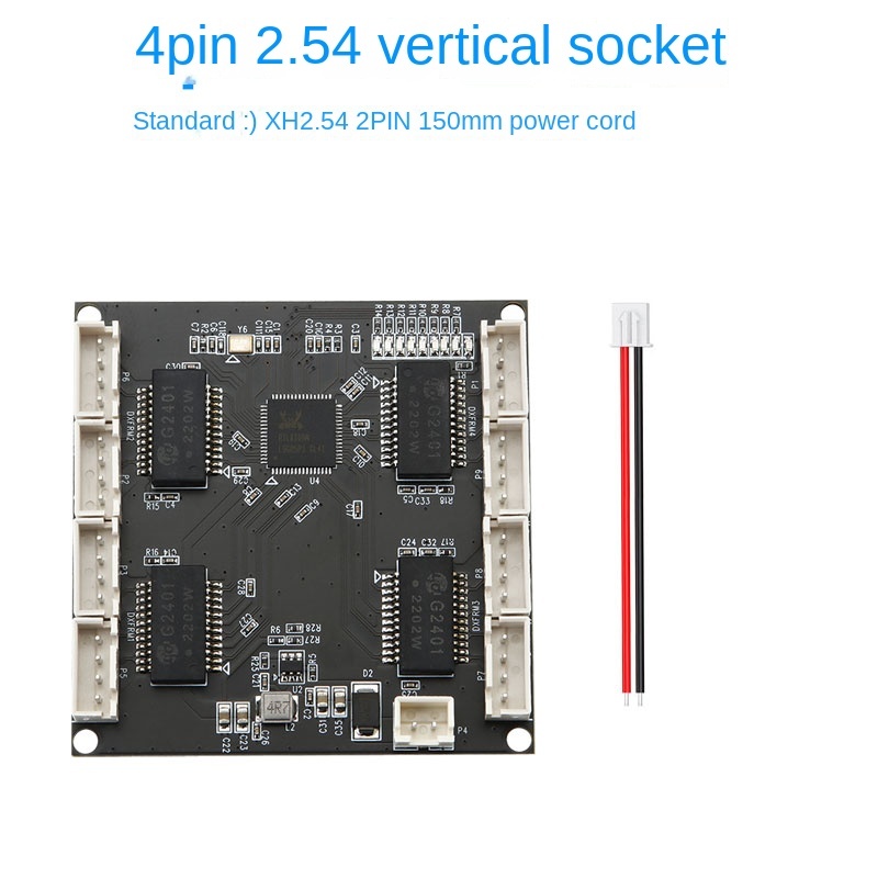8-port 100Mbps switch module