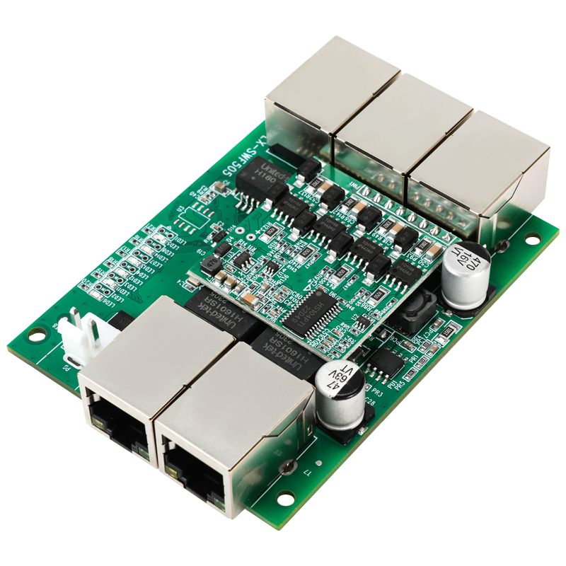 Domestic standard POE switch module