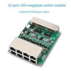 12 port (8-port POE) module