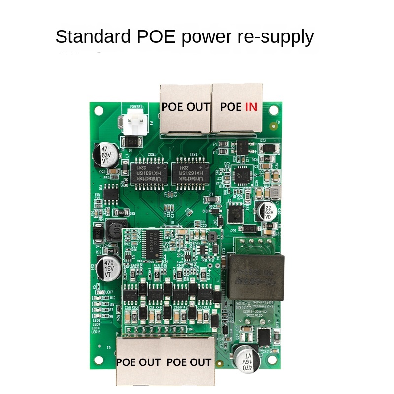 POE relay switching module