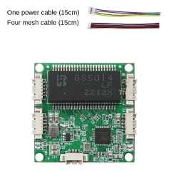 Horizontal socket version with a complete set of cables