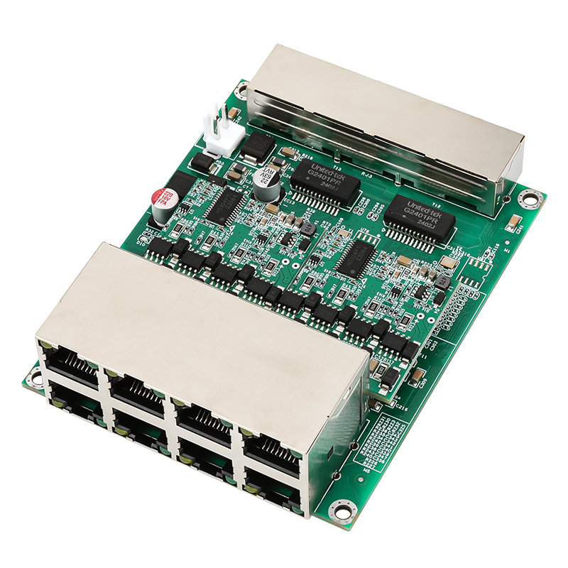 12-port 100Mbps switch module