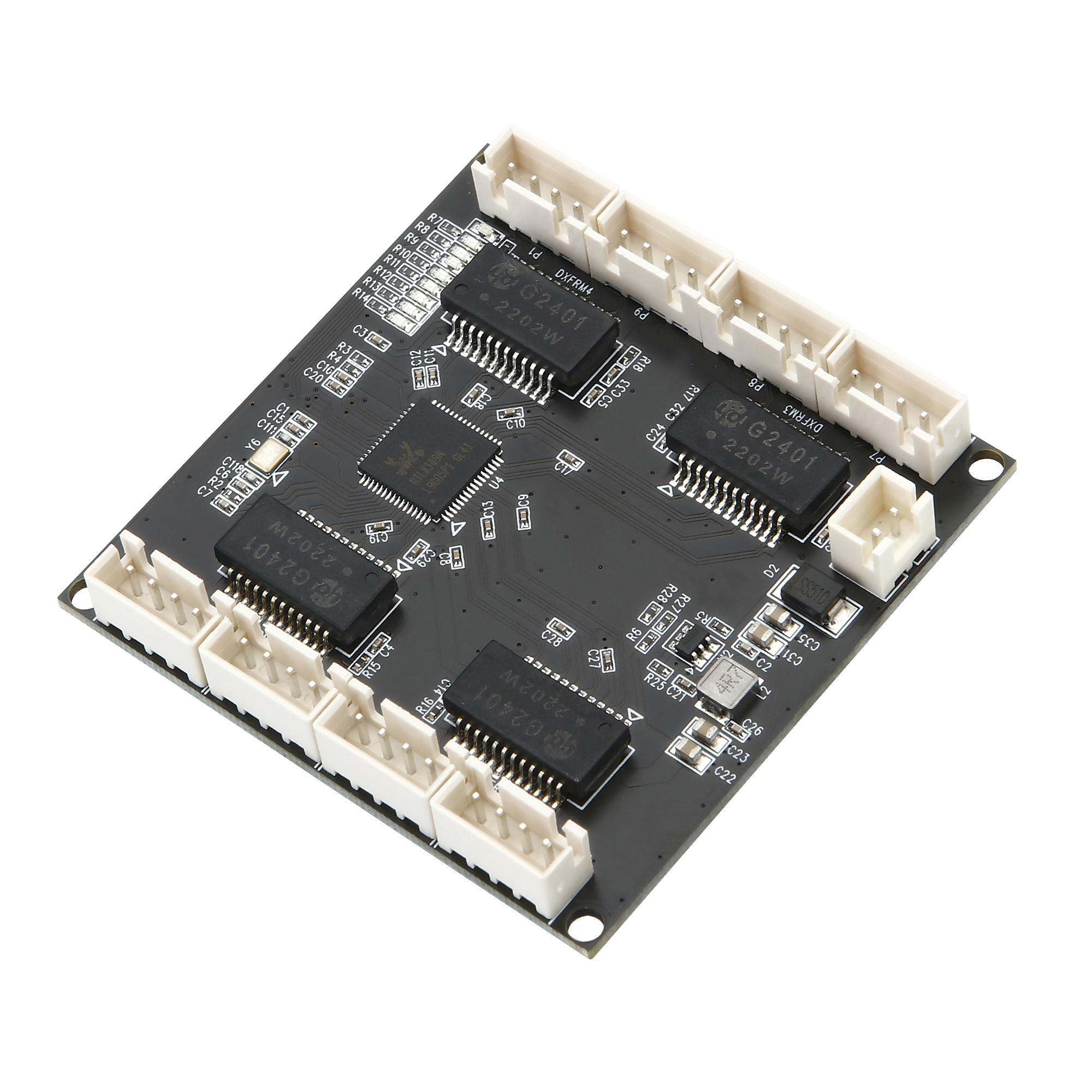 8-port 100Mbps switch module