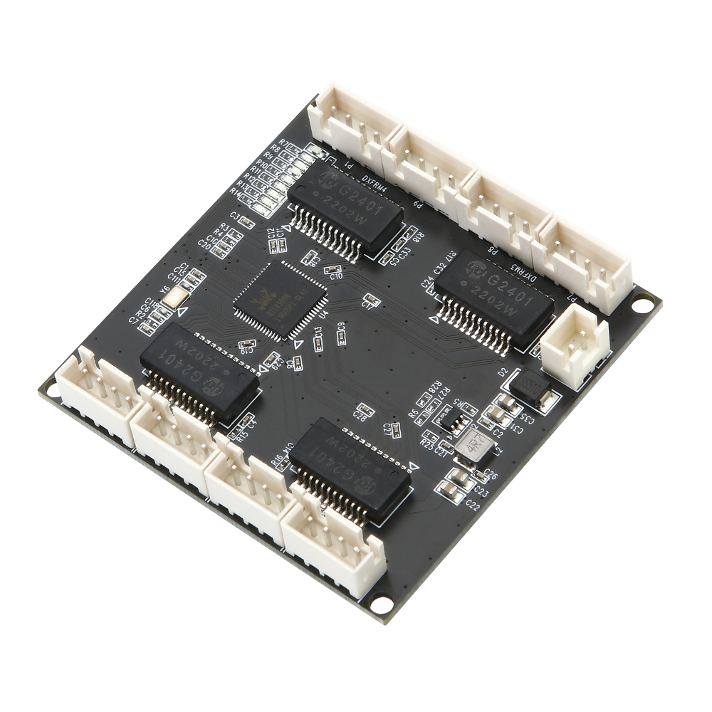 8-port 100Mbps switch module