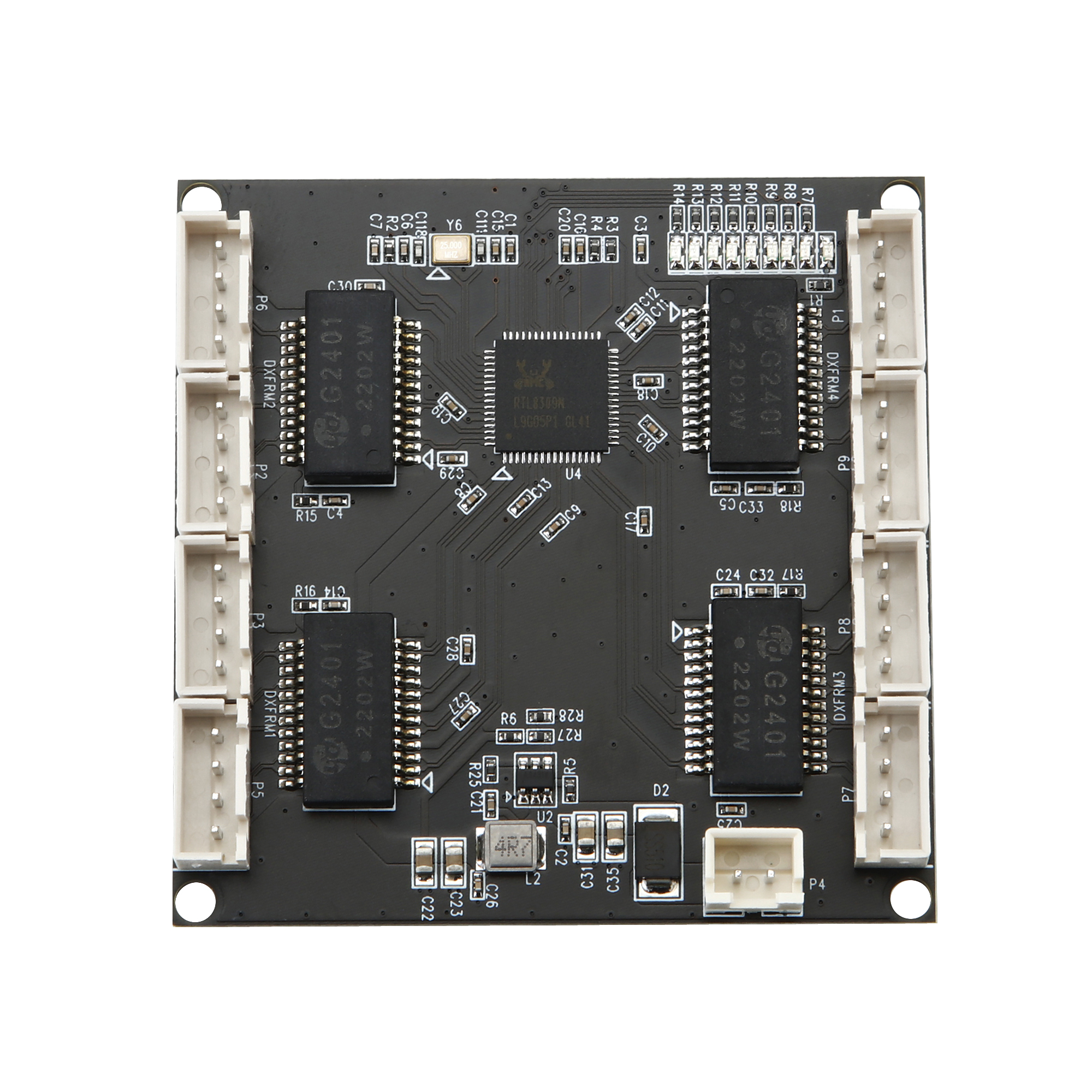8-port 100Mbps switch module