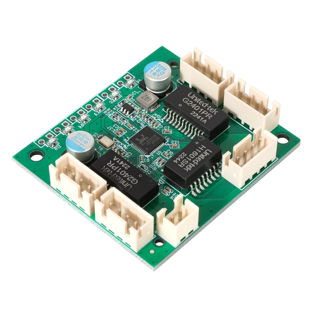 Industrial-grade 5-port switch module