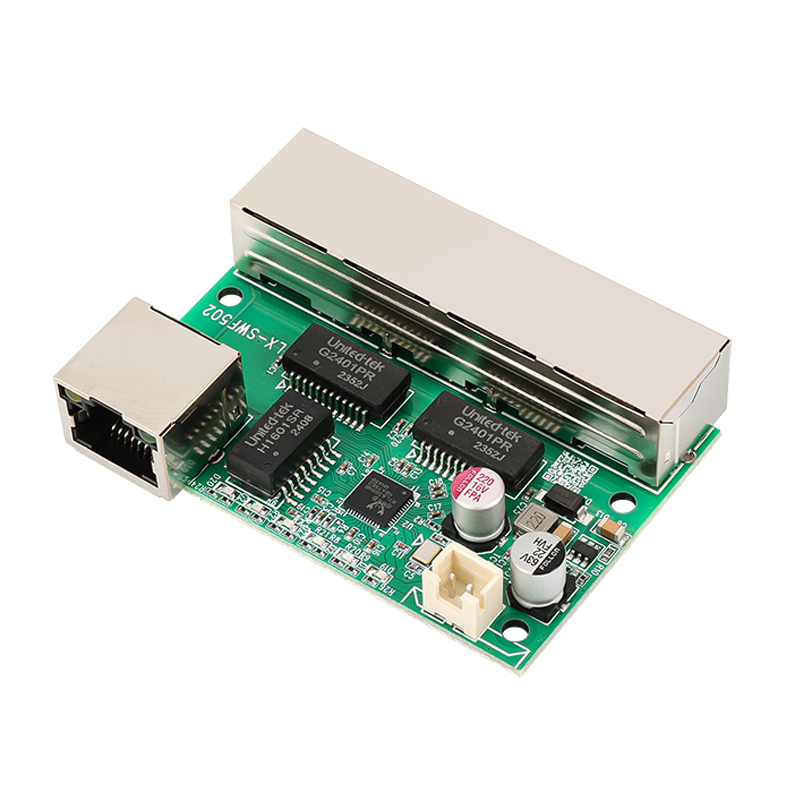 Industrial-Grade 5-Port Gigabit Switch Module