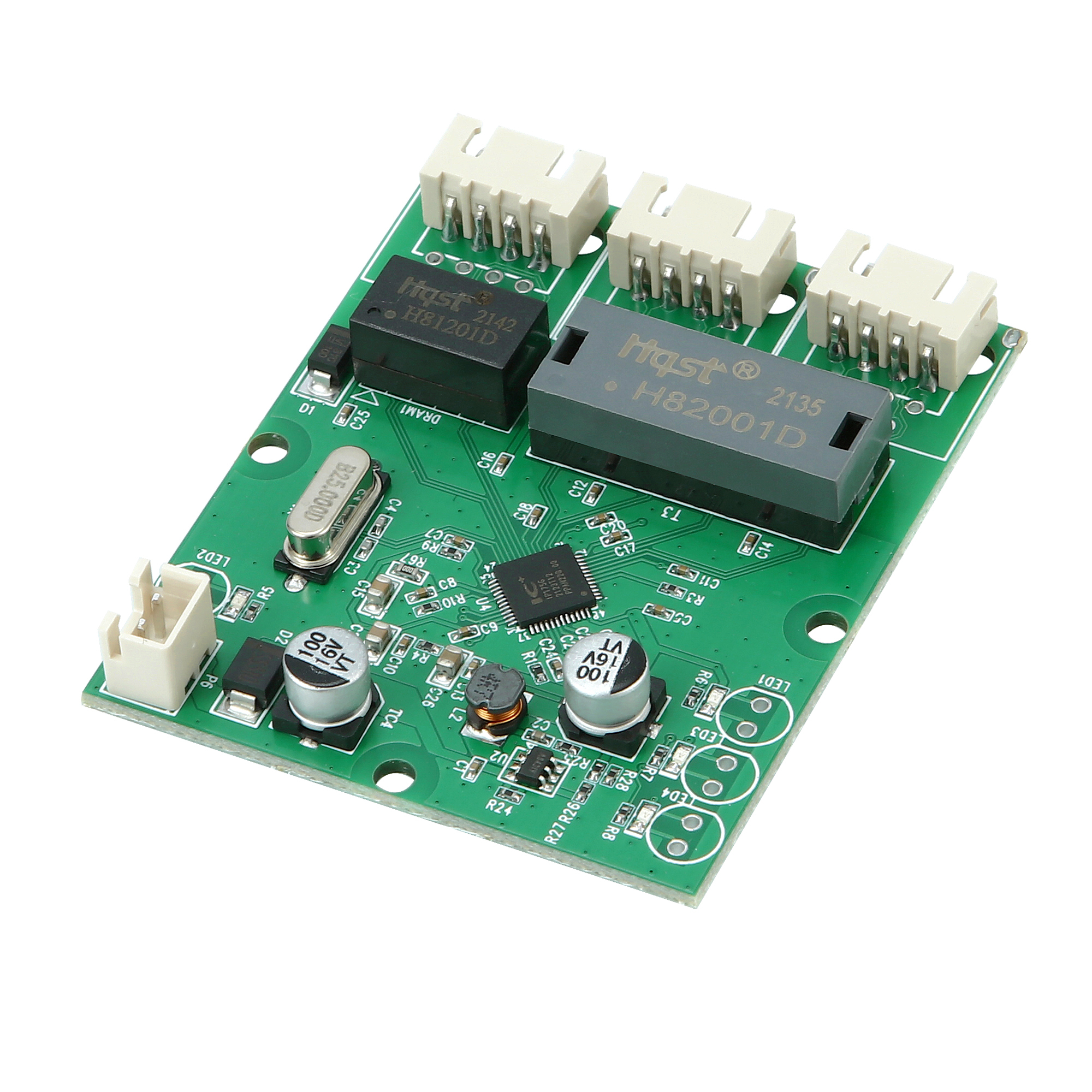3-port 100Mbps switch module