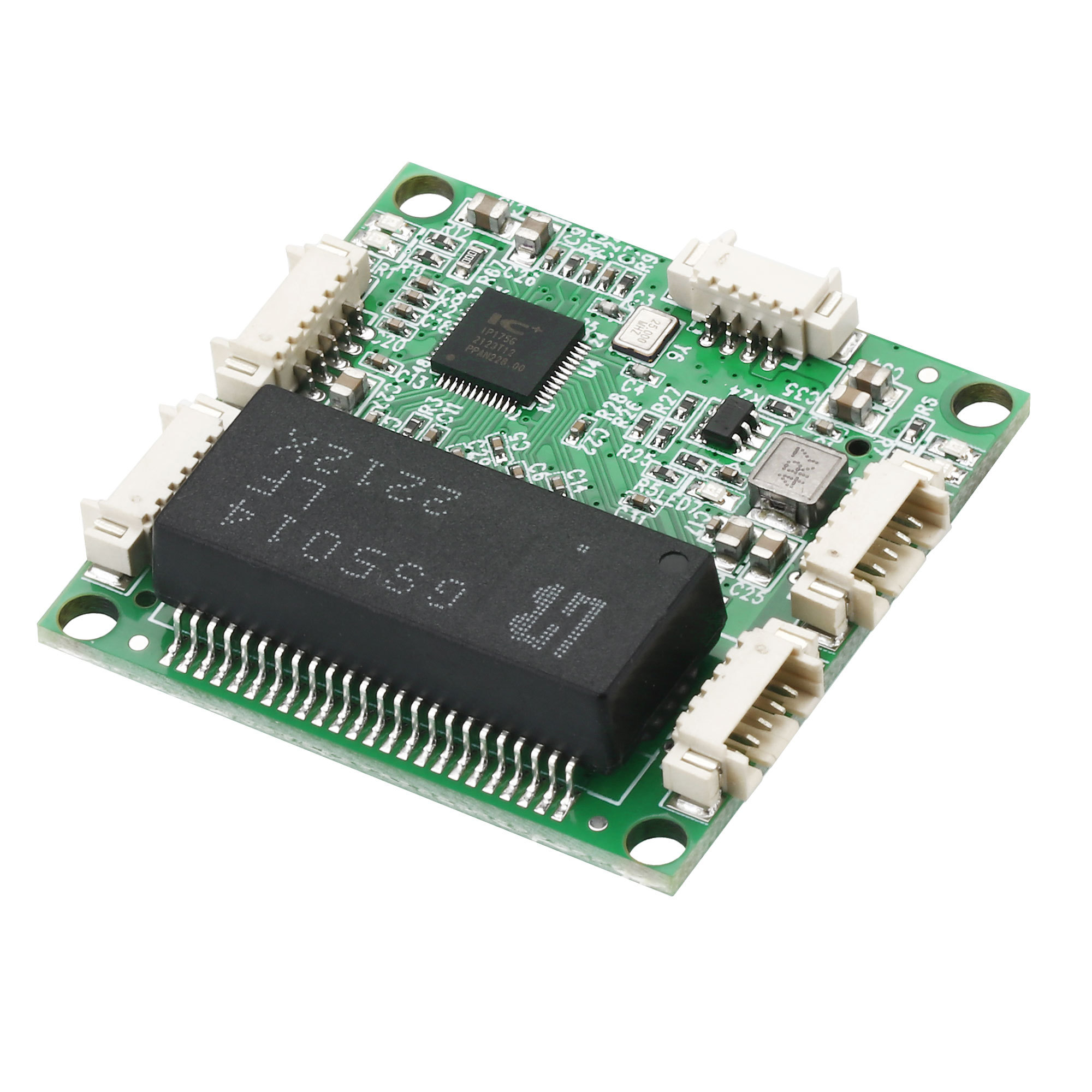 Industrial-Grade 4-Port 100Mbps Switch Module