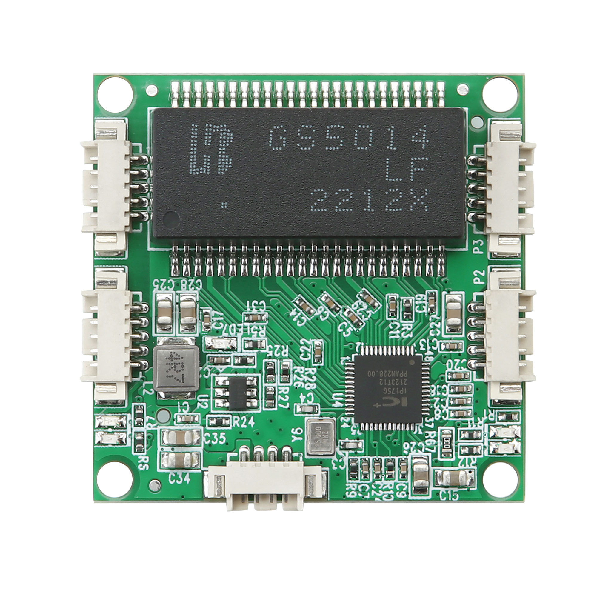 Industrial-Grade 4-Port 100Mbps Switch Module