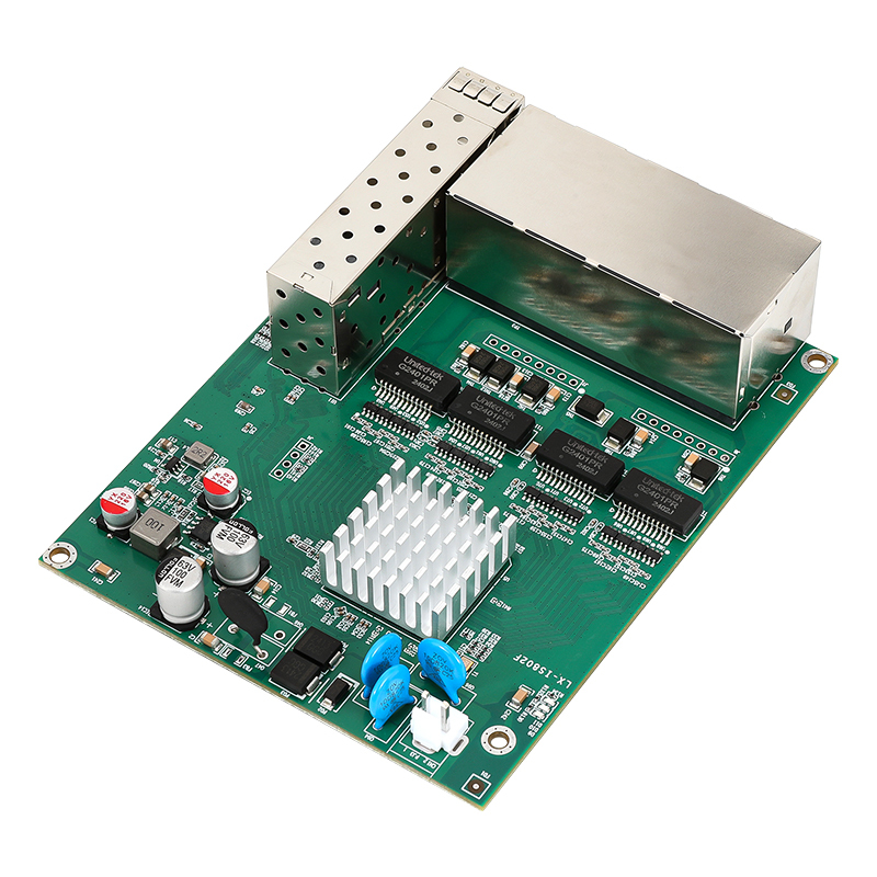 Gigabit PoE Fiber Switch Module