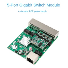 5 gigabit ports (4 with POE)