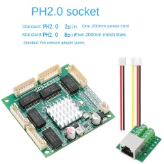 Socket version with a complete set of cables + adapter