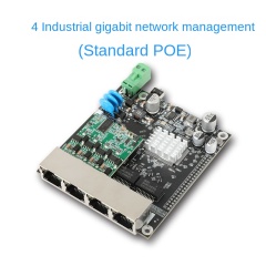 8-port industrial-grade managed POE switch