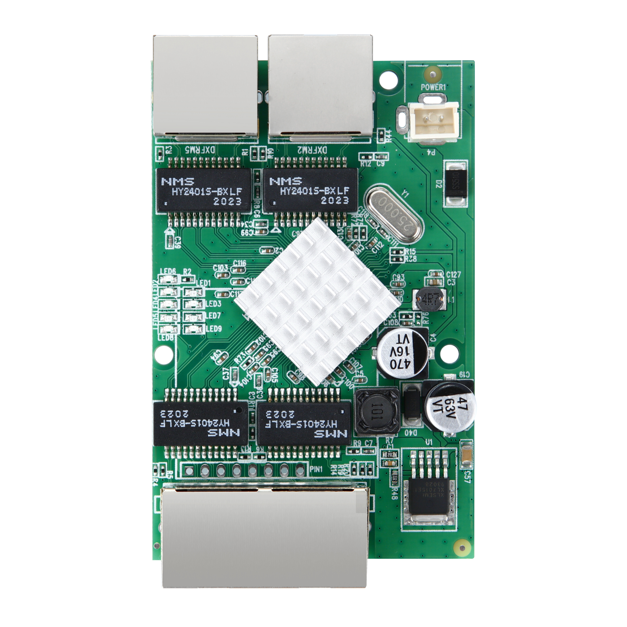 4-port Gigabit PoE Switch Module