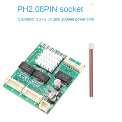 Socket network port + power cable