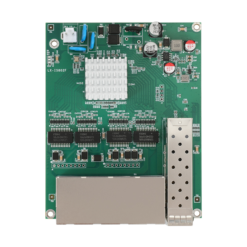 Gigabit PoE Fiber Switch Module