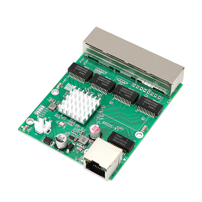 5-port Gigabit PoE Switch Module