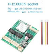 Socket network port + cable set