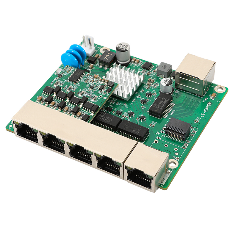 5-port industrial grade switch module
