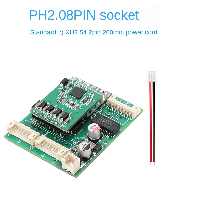 3-port Gigabit POE Intermediate Switch Module