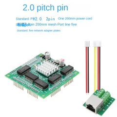 Pin-header version with a complete set of cables + adapter