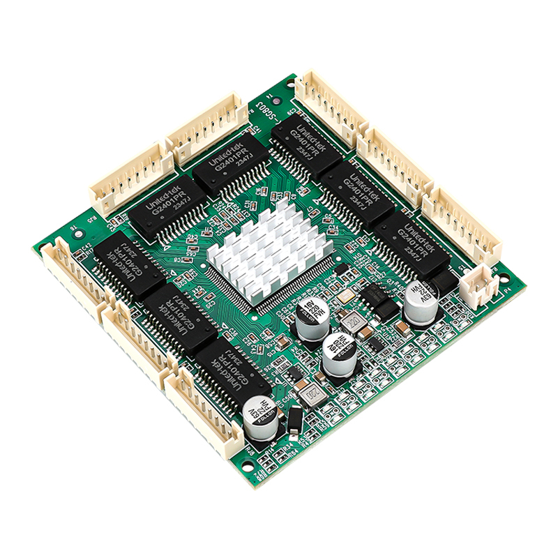 Industrial-grade 8-port Gigabit Switch Module