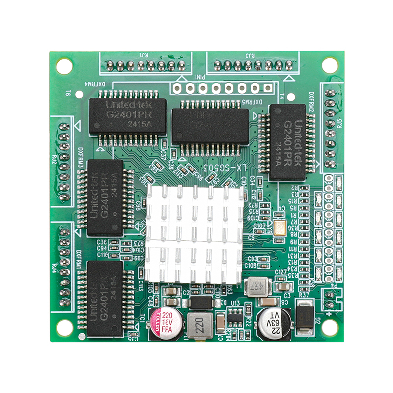 Industrial-grade 5-port gigabit switch module