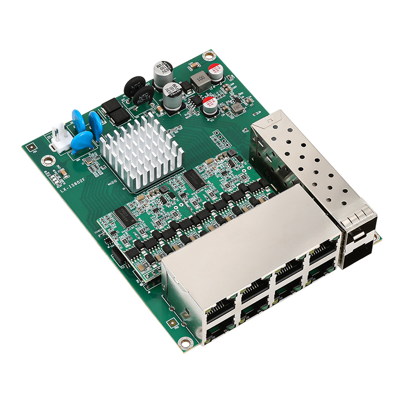 Gigabit PoE Fiber Switch Module